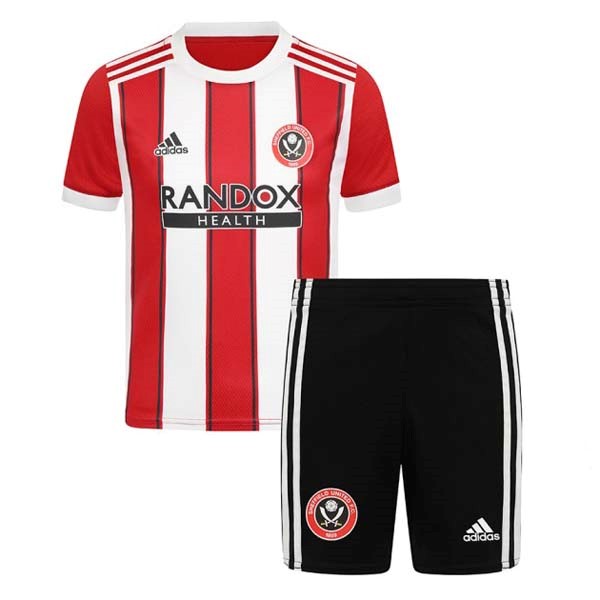 Heimtrikot Sheffield United Kinder 2021-2022 Günstige Fußballtrikots